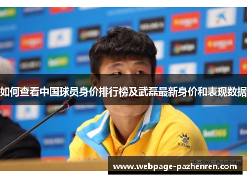 如何查看中国球员身价排行榜及武磊最新身价和表现数据 如何查看中国球员身价排行榜及武磊最新身价和表现数据