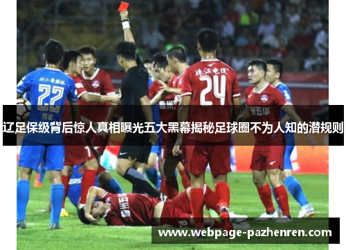 辽足保级背后惊人真相曝光五大黑幕揭秘足球圈不为人知的潜规则