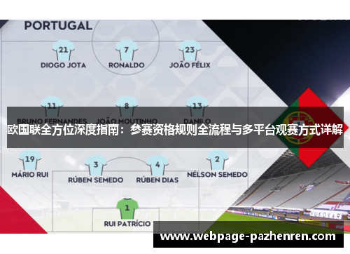欧国联全方位深度指南：参赛资格规则全流程与多平台观赛方式详解